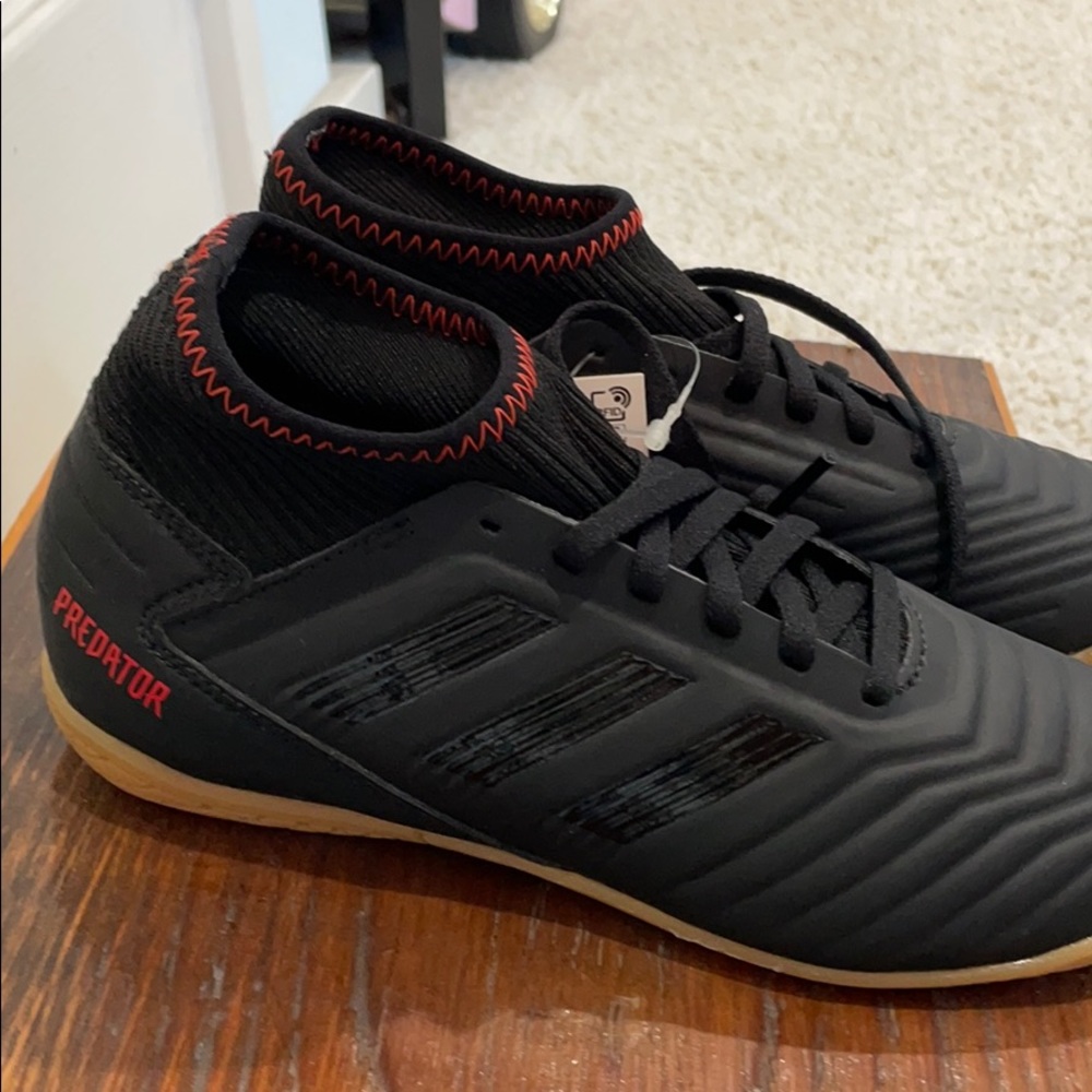 Kids adidas indoor soccer shoes
